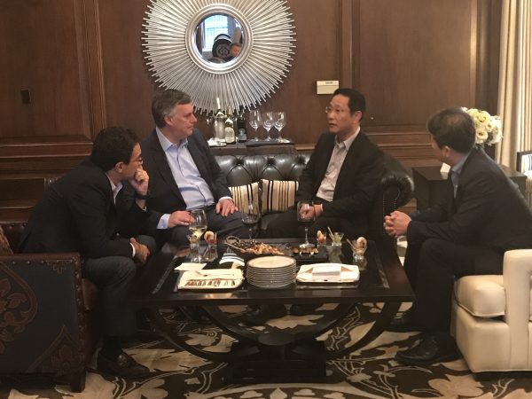 贾宝军到访波音公司